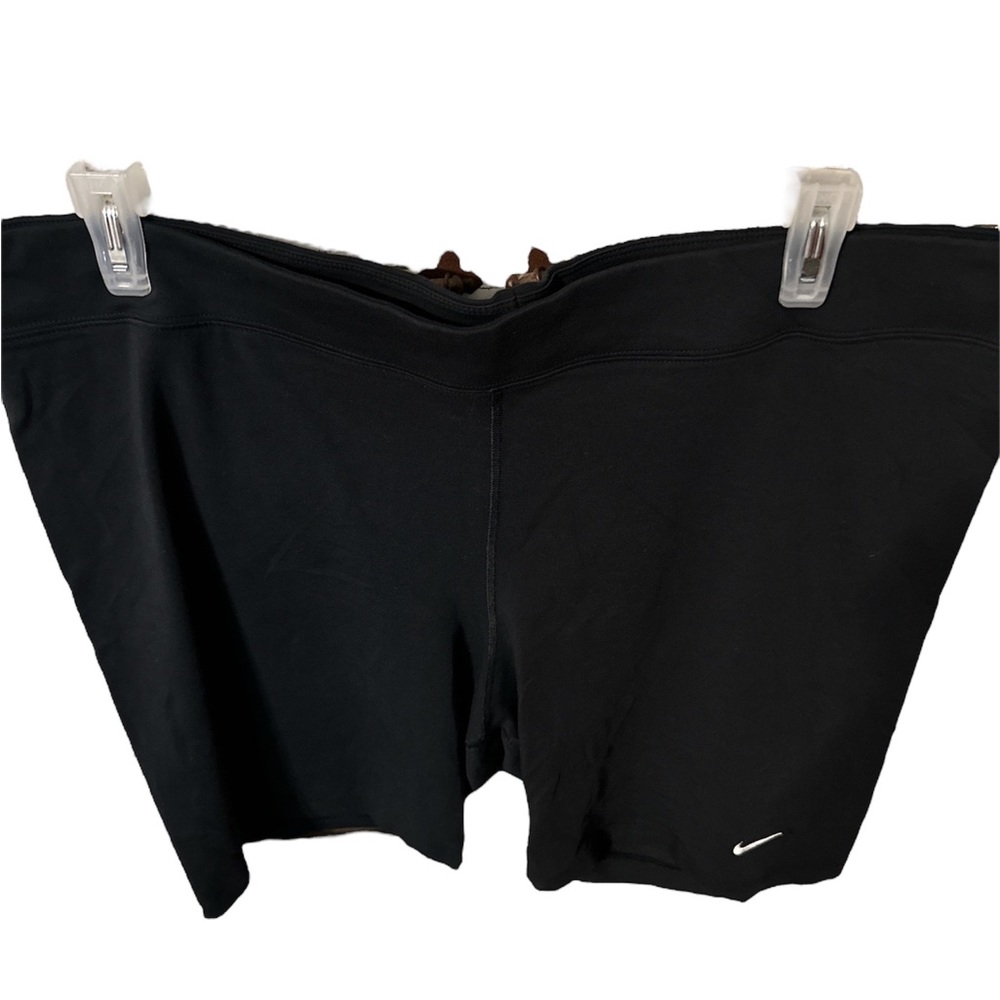 NWOT Nike black biker shorts cotton poly blend size 3x cute